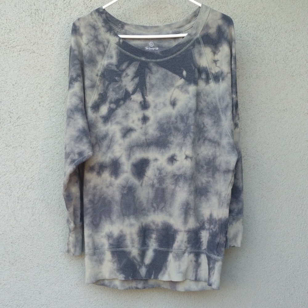Flawed Lounge Life Tie-dye Weekend Sweatshirt Women's Oversized Small